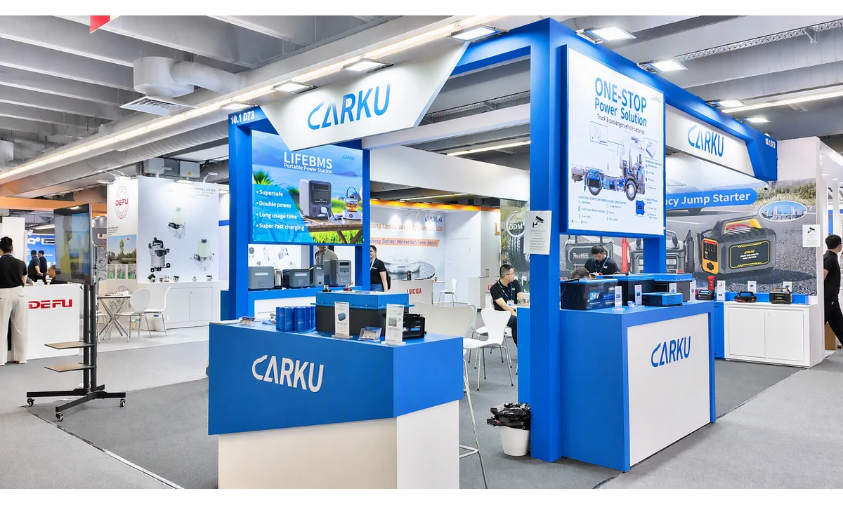 CARKU法兰克福汽配展应急启动电源与启动电池展台